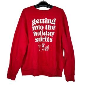 Old Navy Getting Into Holiday Spirits Sweatshirt XXL